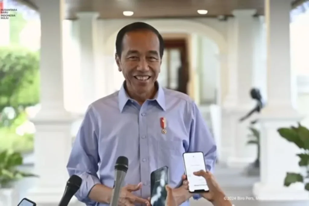 Istana Respon Wawancara Doorstop Jokowi Dituding ‘di Setting’