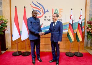 Bertemu Wakil Presiden Zimbabwe, Presiden Jokowi Bahas Kerja Sama Ekonomi hingga Pertambangan