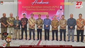 KPU Sumut Audiensi Dengan Pemprov Sumut, Agus Arifin Sampaikan Perkembangan Pilkada