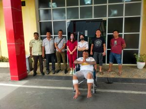 Polsek Medan Baru Tembak Kedua Kaki Pelaku Bongkar Toko Ponsel