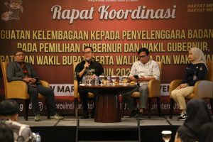 KPU Sumut Gelar Rakor Penguatan Kelembagaan Kepada Penyelenggara Badan Adhoc