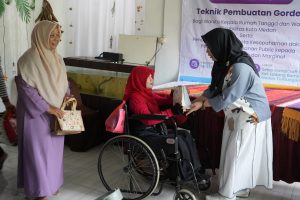 Bappeda Medan Beri Pelatihan Keterampilan Kepada Difabel dan Wanita Kepala Rumah Tangga