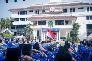 Pimpin Upacara HUT KORPRI ke-53, Bobby Nasution Sampaikan 7 Pesan Presiden Prabowo
