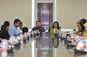 Komitmen Majukan Sumut, Agus Fatoni Terima Kunker Anggota DPD RI