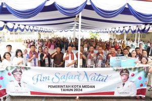Safari Natal, Pemko Medan Beri Bantuan Renovasi 50 Juta pada Gereja Katolik Santa Maria Pintu Surga
