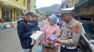 Minimalisir Laka Jelang Nataru, Satlantas Polres Aceh Tengah Gelar Sosialisasi Tertib Berlalulintas