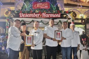 Pj Gubernur Sumut Luncurkan Tanda Perayaan Natal 2024