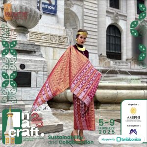 Sukses Go Internasional, Tuwu Nukhada Songket & Tenun Nias Ikuti Pameran INACRAFT di JCC