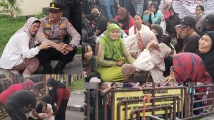 Rakyat Menangis Minta Perlindungan di Polda Sumut