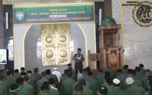 Teladani Perjalanan Spiritual Rasulullah SAW, Kodam IM Gelar Peringatan Isra’ Mi’raj