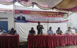 Saat Reses, Andreas Pandapotan Purba Beri Pemahaman Soal Efesiensi Anggaran kepada Warga