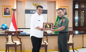 Pangdam I/BB Silaturahmi dengan Gubernur Sumut, Bahas Jembatan Oyo di Nias Barat