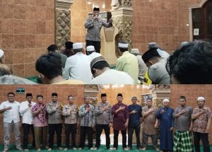 Lakukan Ceramah Kamtibmas di Masjid Ramadhan, Kapolsek Patumbak Ajak Warga Jadi Polisi di Keluarganya