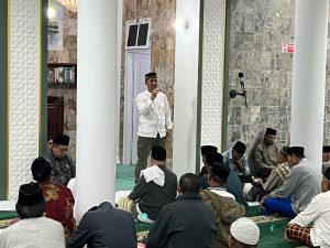 Sampaikan Pesan Kamtibmas, Kapolres Aceh Tengah Safari Ramadhan di Masjid Taqwa