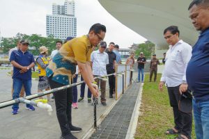Wali Kota Medan Tinjau Persiapan Tempat Pelaksanaan Salat Ied di Lapangan Merdeka