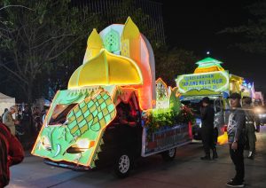 47 Kendaraan Hias Meriahkan Malam Takbiran di Medan Belawan