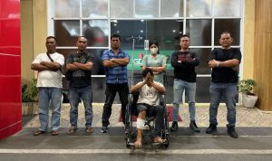 Curi Motor di Parkiran Toko, Kaki Robert Ditembak Polsek Medan Area