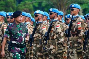 Lanjutkan Misi Perdamaian, Panglima TNI Berangkatkan Satgas Konga UNIFIL TA 2025
