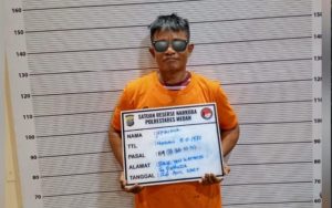 Pengedar Sabu di Mangkubumi Ditangkap Sat Narkoba Polrestabes Medan