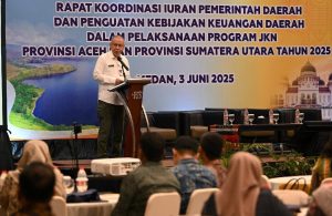 Buka Rakor Penguatan Kebijakan Keuangan Daerah untuk JKN, Pj Sekdaprov Sumut Optimis Capai Target UHC