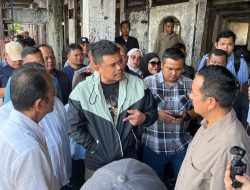 Gubernur Bobby Nasution Segera Bangun Pasar Horas Siantar yang Ludes Terbakar