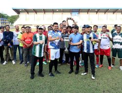 Buka Kejuaraan Mini Soccer Jurnalis Championship, Bobby Nasution Harap Lebih dari Sekadar Kompetisi