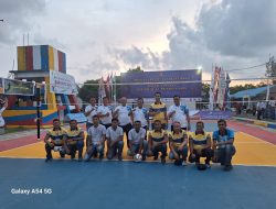 BRI Sibolga Bersama Forkopimda Buka Turnamen Bola Voli Danlanal Cup 2025