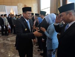 Lantik Enam Pejabat Eselon II, Gubernur Sumut Bobby Nasution Kembali Tekankan Soal Loyalitas