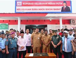 Resmikan Koperasi Kelurahan Merah Putih di Binjai, Bobby Nasution Sebut Perputaran Ekonomi Bisa Capai Rp2,5 Miliar