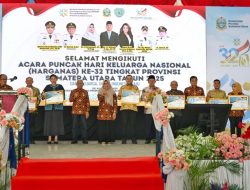 Puncak Harganas Ke-32 Tingkat Sumut, Pemprov Sumut Berkomitmen Membangun Keluarga Tangguh dan Sejahtera