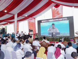 Prabowo Sapa Gubernur Sumut Saat Peluncuran Koperasi Desa Merah Putih