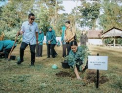 Peringatan HKG ke-53, Ketua PKK Sumut Kahiyang Ayu Tanam Pohon di Tahura, Dukung Pelestarian Lingkungan