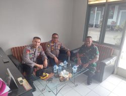 Kabag Ops Polres Pelabuhan Belawan Lakukan Kunjungan Silaturahmi ke Mako Yonmarhanlan I Belawan