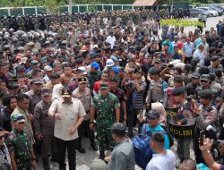 Tim gabungan Polda Sumut, Kodam I/BB dan Pemprov Sumut Rubuhkan THM Marcopolo