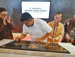 Gubernur Sumut Resmikan Vihara Vimalakirti Medan, Harapkan Jadi Tempat Penyejuk Bagi Umat Buddha