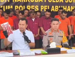 Polda Sumut dan Polres Belawan Ungkap 238 Kasus Narkoba, Sita 28 Kg Sabu dan Puluhan Ribu Ekstasi