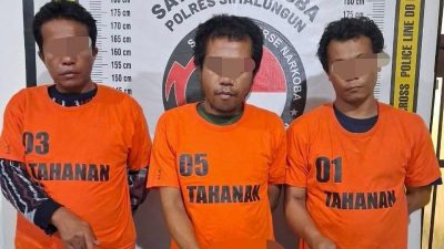 Sat Narkoba Polres Simalungun Bongkar Sindikat Sabu, Tiga Pria Dibekuk