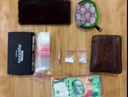 Sat Narkoba Polres Pelabuhan Belawan Tangkap Pengedar dan Tiga Pengguna Narkoba di Martubung