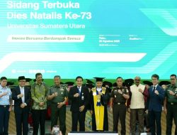 Pemprov Sumut Apresiasi Konsistensi Kontribusi USU di Usia ke-73 Tahun