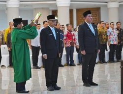 Lantik Dua Pejabat Eselon II, Bobby Nasution Ingatkan Jangan Korupsi