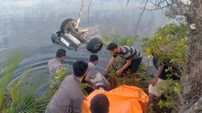 Mobil Suzuki Escudo Terjun ke Muara di Sosorgadong Tapteng, 3 Orang Tewas