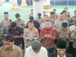 Polres Aceh Tengah Gelar Shalat Gaib dan Doa Bersama untuk Almarhum Affan Kurniawan