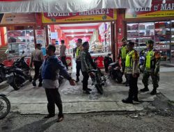 TNI-Polri Bersatu Hadir di Tengah Masyarakat, Patroli Malam Jaga Kondusifitas di Aceh Tengah