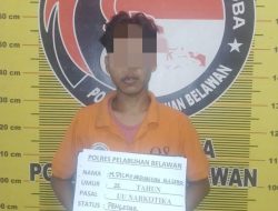Sat Narkoba Polres Pelabuhan Belawan Tangkap Pengedar Narkoba di Terjun
