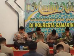 Peringati Maulid Nabi Muhammad SAW 1447 H, Polresta Samarinda Gelar Doa Bersama