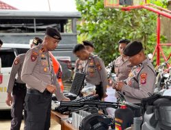 Ditsamapta Polda Kaltim Laksanakan Supervisi di Sat Samapta Polres Kutai Barat