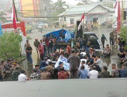 Massa Aksi Organ Cipayung Geruduk 2 Kantor DPRD di Nias, Sampaikan Sejumlah Tuntutan