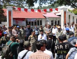 Pengamanan Unras AMG, Polres Aceh Tengah Pastikan Aksi Berjalan Aman dan Kondusif