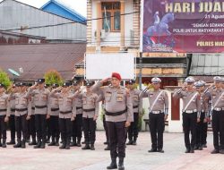 Polres Nias Selatan Gelar Upacara Hari Kesadaran Nasional
