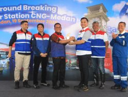 Permudah Penyaluran Gas Bumi, Zakiyuddin Ground Breaking Pembangunan Mother Station CNG